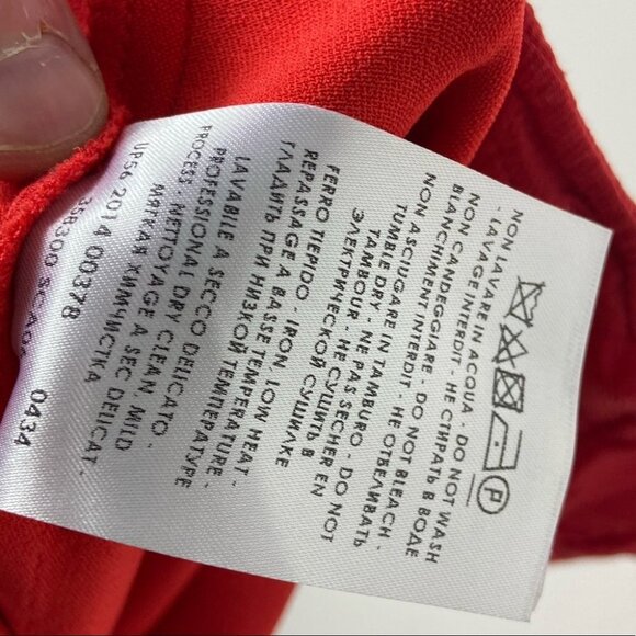 Stella McCartney Crepe Tapered Elastic Waist Pants Trousers Size 36 or 0 Pockets - Picture 10 of 12